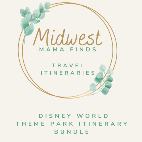 Step by Step Itinerary BUNDLE for Disney World Parks- Including Rides, Dining & More (Printable)